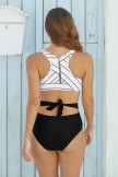 Striped OnePiece Swimsuit