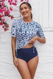 Ensemble haut tankini blanc g