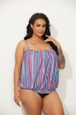 BANDEAU BLOUSON TANKINI SET