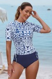 Ensemble haut tankini blanc g