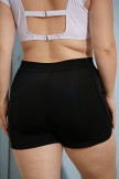 Black HighWaist Side Split Pockets Bottom